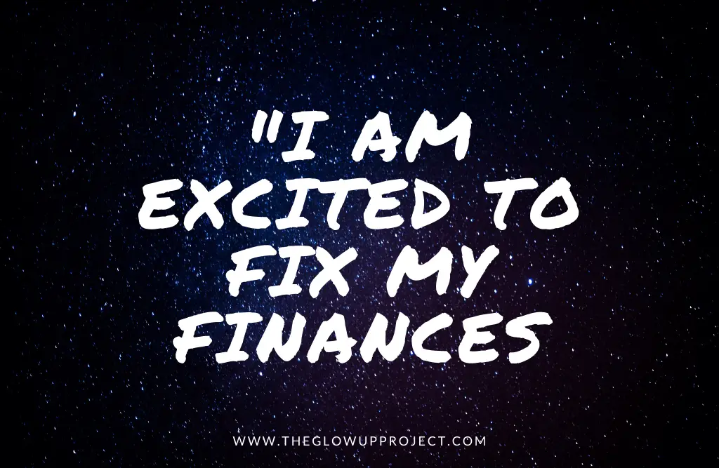 financial affirmations