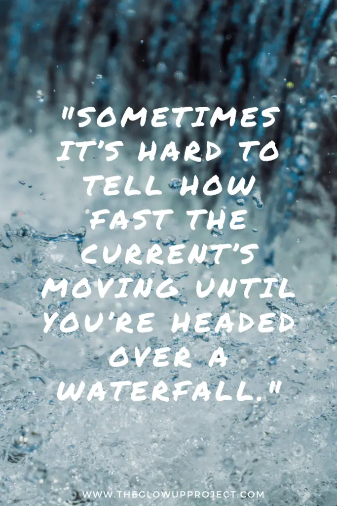 waterfall quotes for instagram